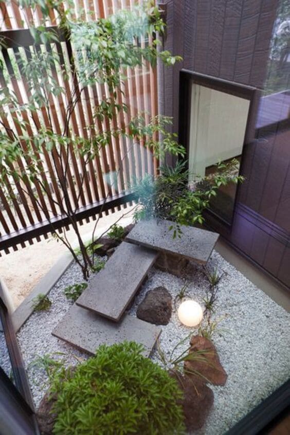 จัดสวนญี่ปุ่นหน้าบ้าน