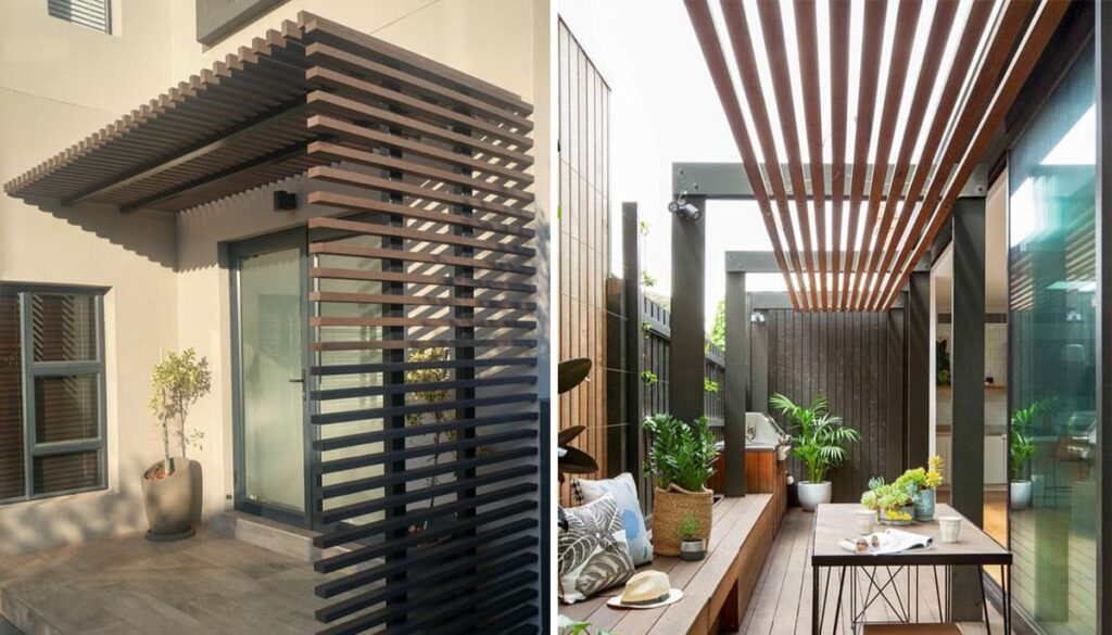 60 ไอเดีย ไม้ระแนงตกแต่งภายนอก สวยงามบังแดดได้ดี - BaanAZ