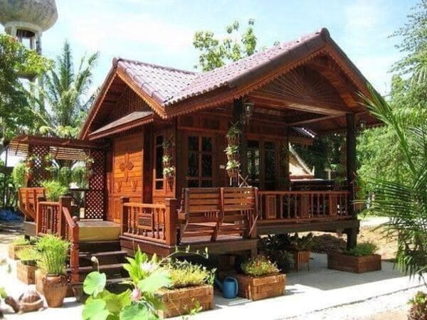 บ้านทรงไทยหลังเล็กๆ