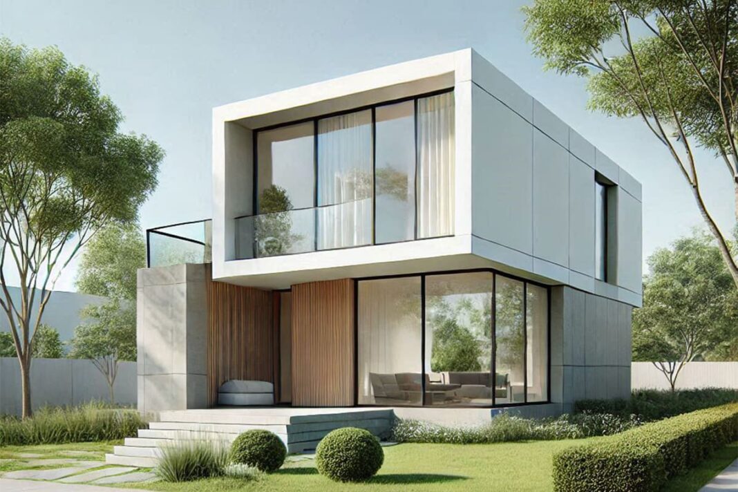แบบบ้านโมเดิร์นหลังเล็กๆ ในงบประมาณไม่เกิน 3 แสนบาท - BaanAZ